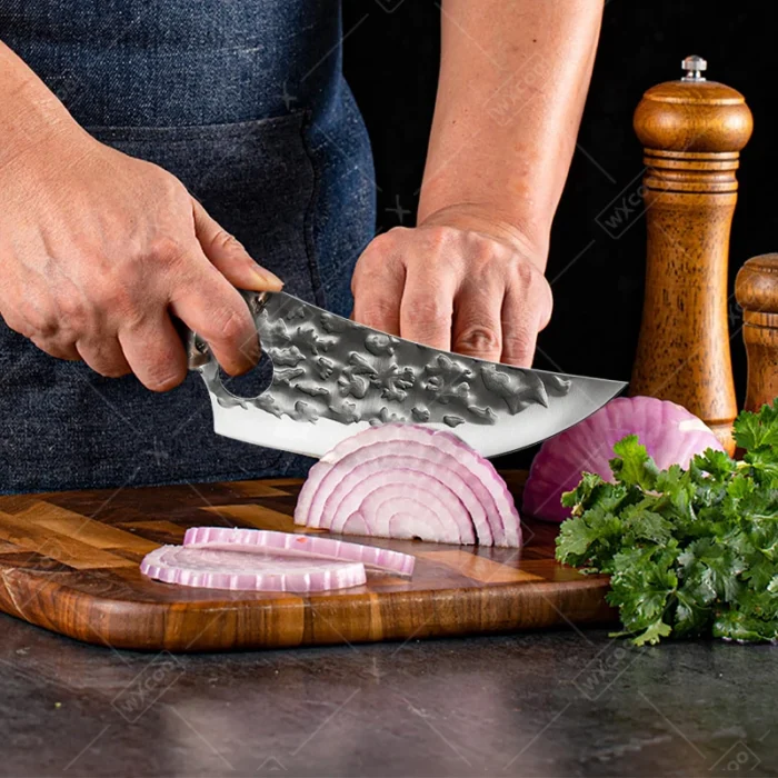 WXCOO Forged Kitchen Knife Meat Cleaver Butcher Professional Chef Knives Stainless Steel Boning Knife Fruit Peeler Cooking Tools - Image 4